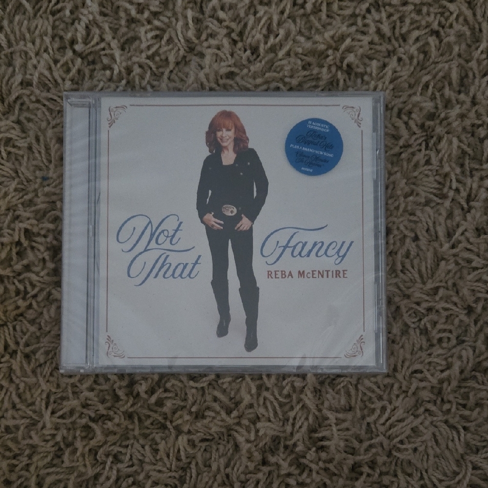 Reba McEntire 'Not That Fancy' CD - White Cover